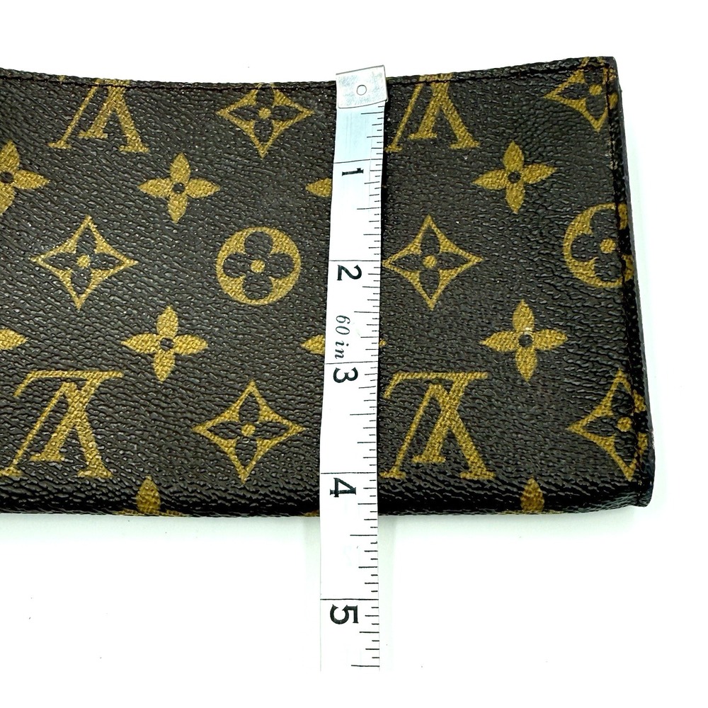 Authentic Vintage Louis Vuitton Monogram Bucket GM Pouch + COA - Clean Interior - Picture 14 of 16